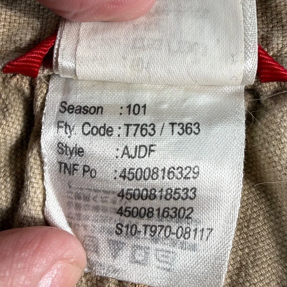 The North Face Double-Knee Canvas Workwear Utility‎ Pants Outdoors 38 Rugged